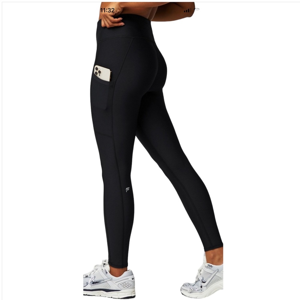 Fabletics Cold Weather High-Waisted Pocket Legging in Black